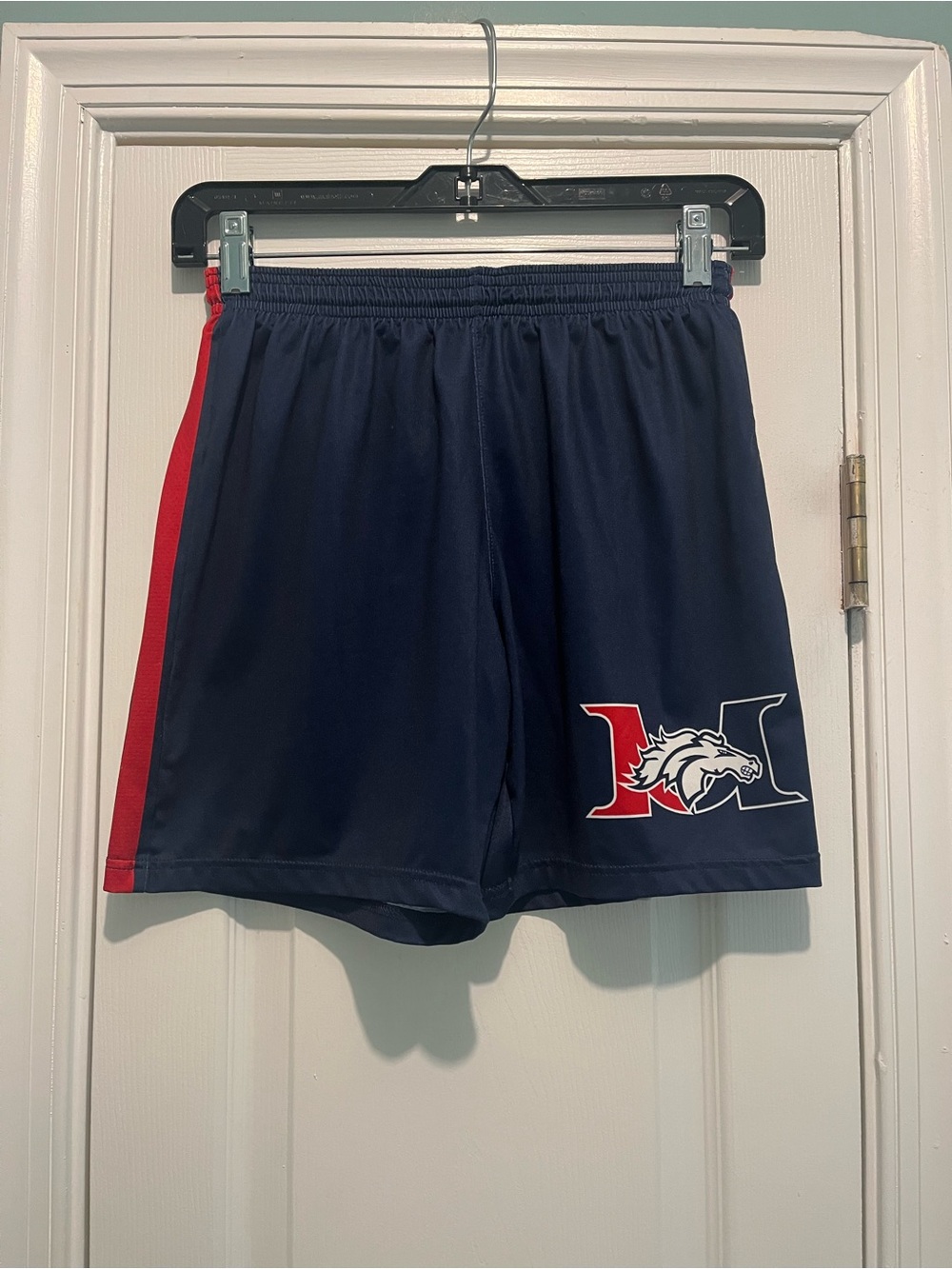 Marlboro Mustangs Athletic Shorts Boys Youth Size X-Large